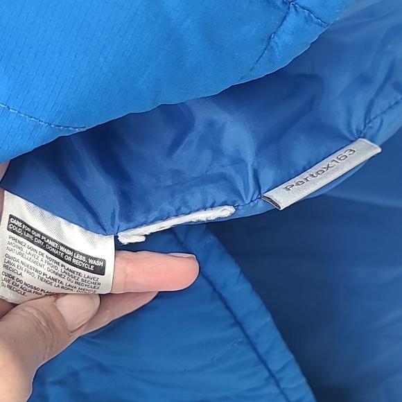 Levis blue puff vest large pertex 163 packable - Picture 7 of 11